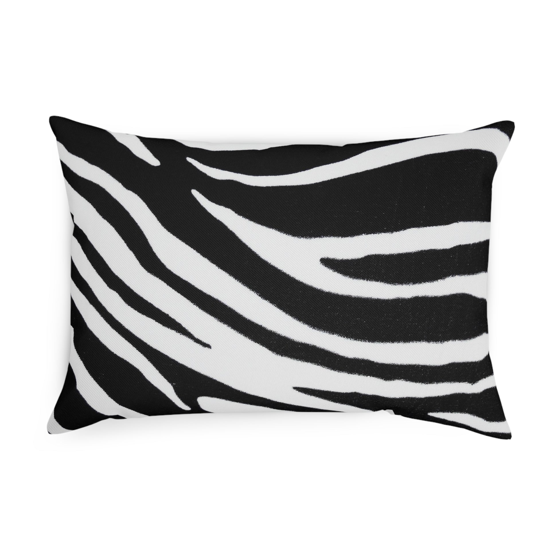 Eclectic Zebra Print Pattern Print Throw Pillow 100% Cotton Cushion Cover