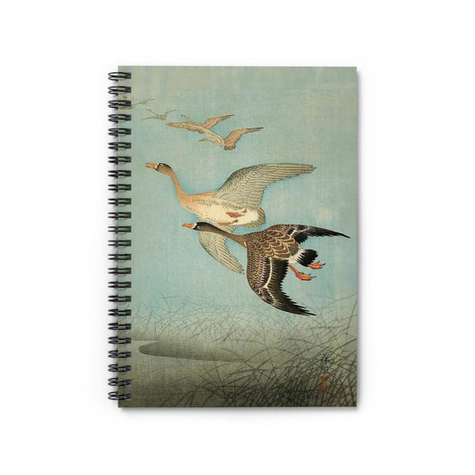 Flying Geese Spiral Notebook