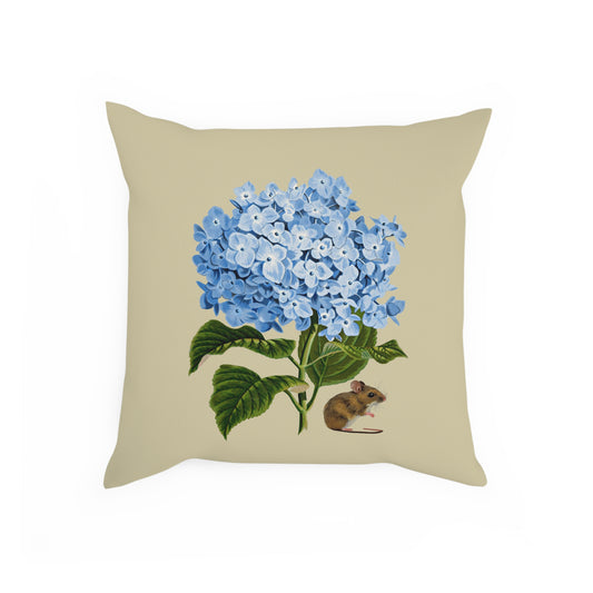Blue Hydrangea Mouse Cushion