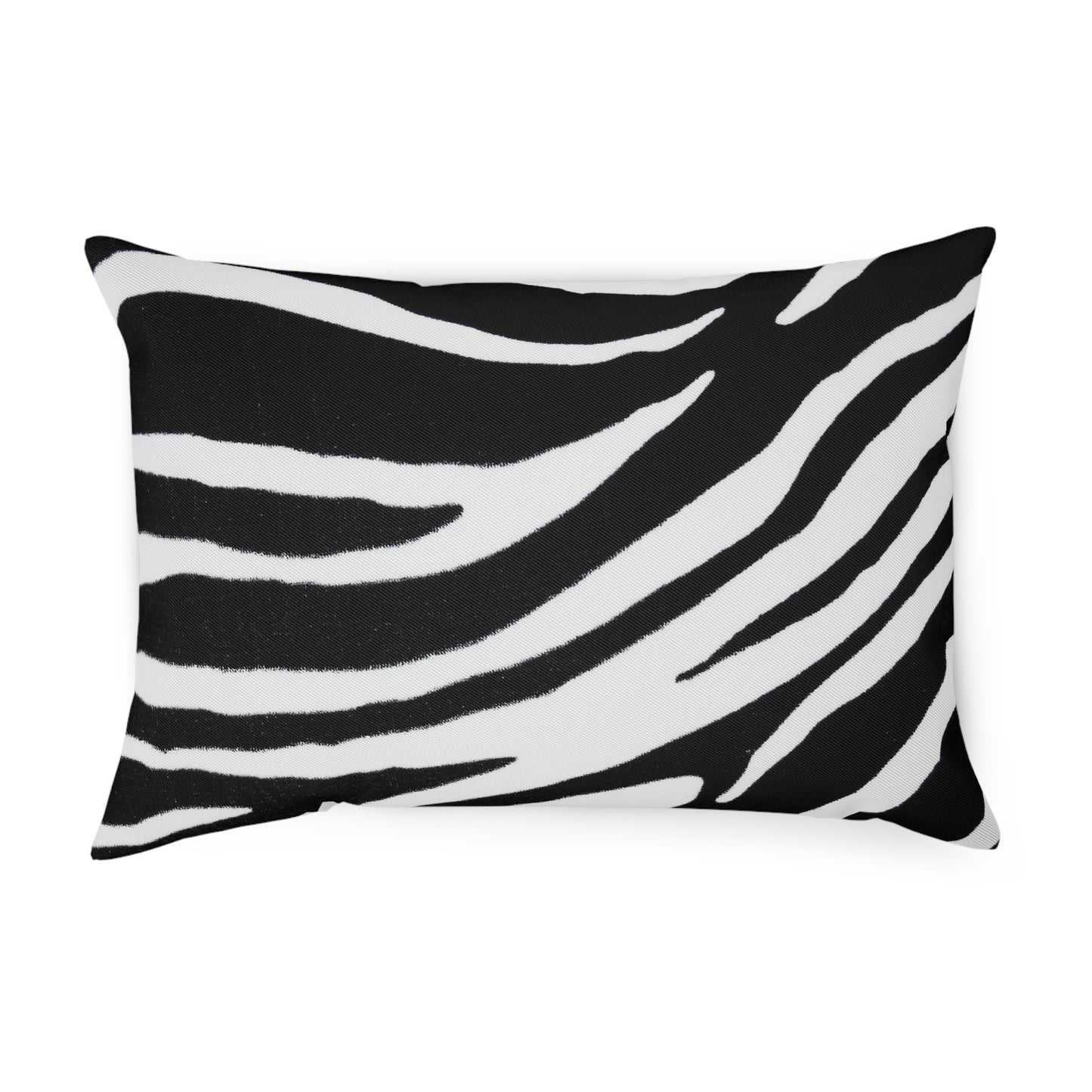 Zebra Print Throw Pillow