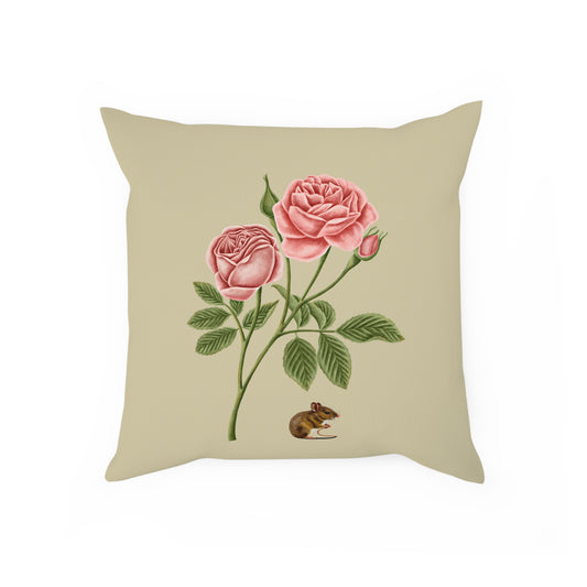 Pink Roses Mouse Cushion