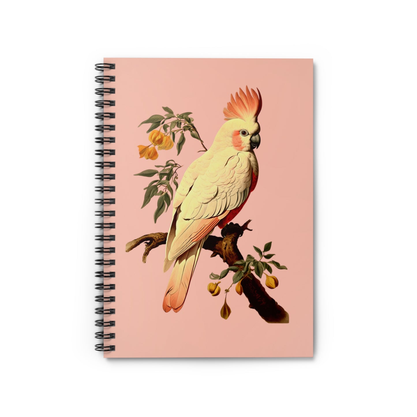 Pink Cockatoo Spiral Notebook