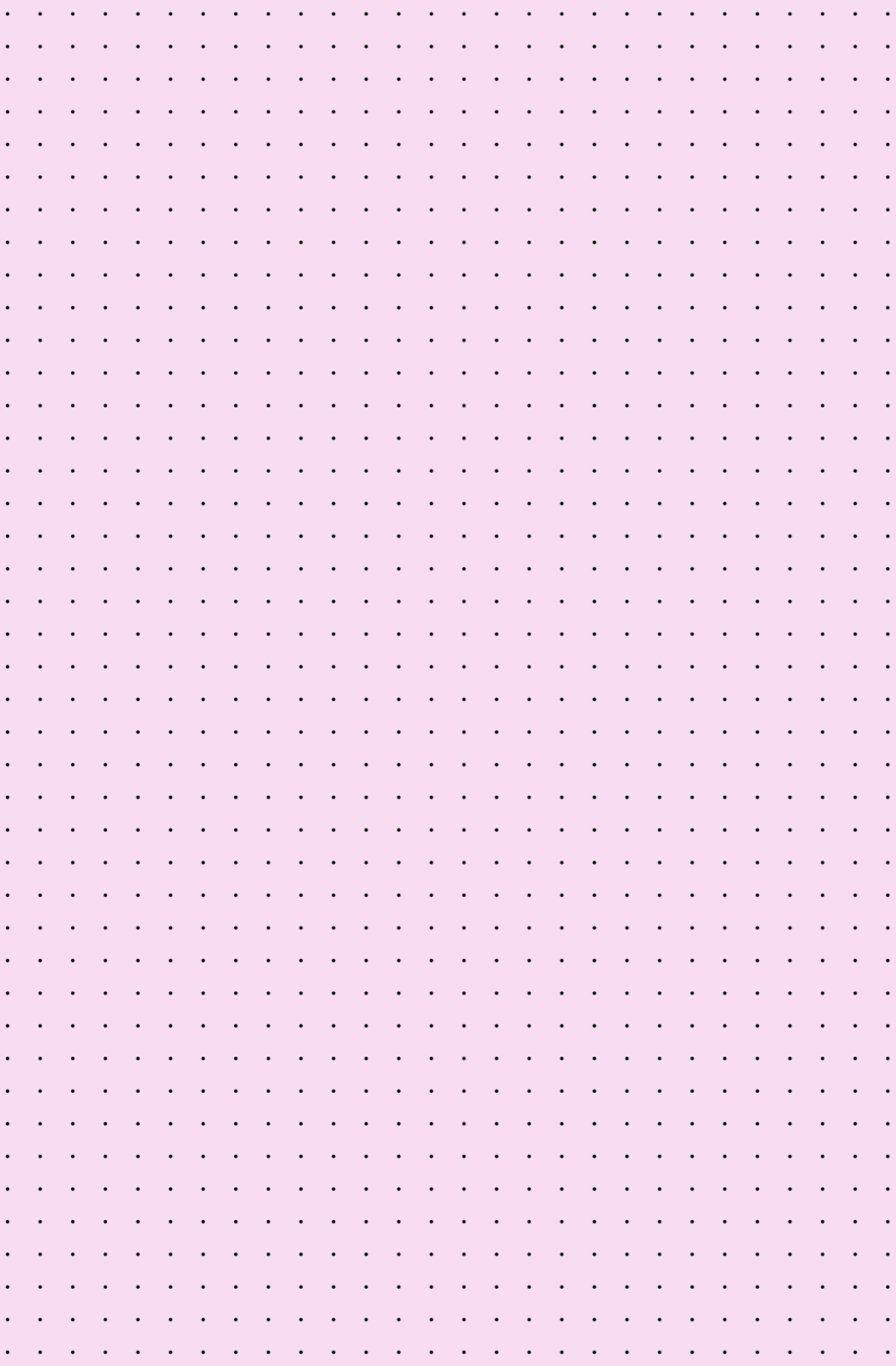 Pink Dot Grid Pages Dotted Notebook