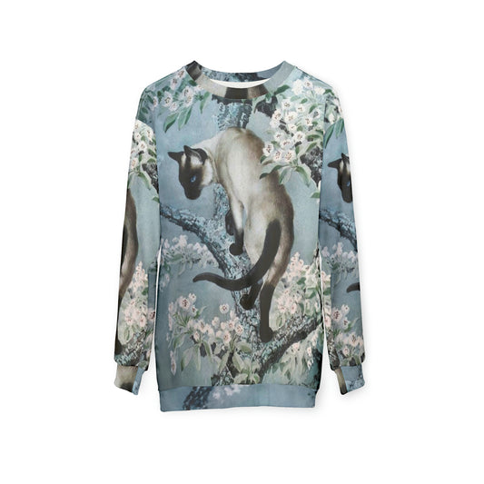Siamese Cat Art Print Sweatshirt