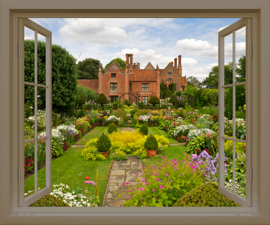 Manor House Garden Wall Tapestry