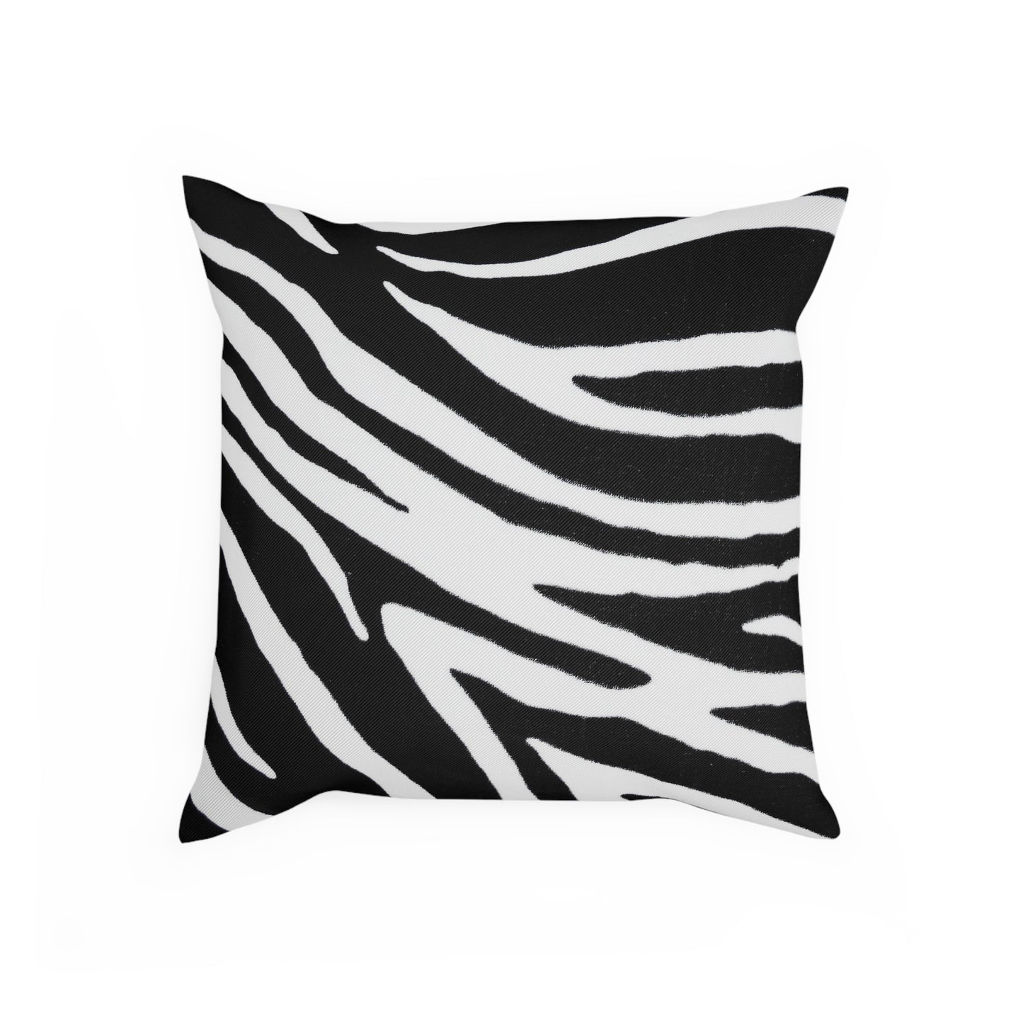 Zebra Print Throw Pillow