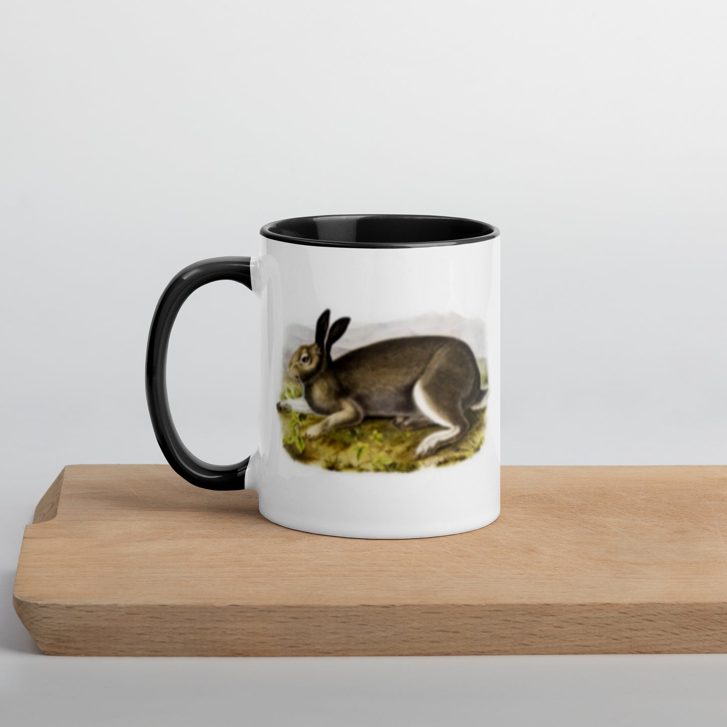 Polar Hare Mug with Color Inside